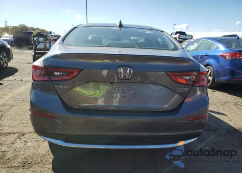 2021 Honda Insight Touring из США, поврежденный, VIN 19XZE4F92ME002450